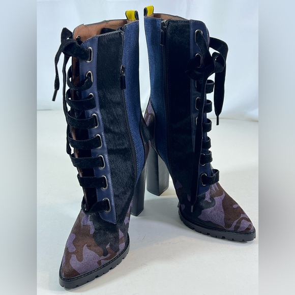 I AM JENNIFER LE Major Mid Calf Boots Size:8/8.5 39(IT) EUC Worn Once - NO BOX - Picture 10 of 16